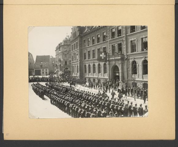 Fotoalbum "Grenzbesetzung 1914-1918