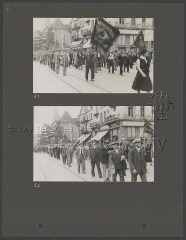 Fotoalbum "1. Mai 1933, Zürich