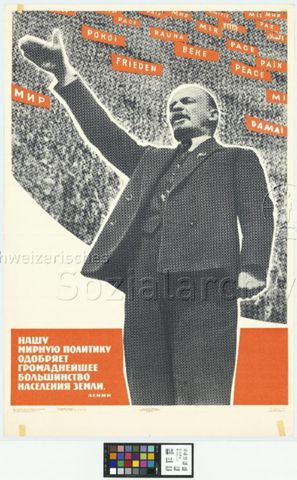 „Unsere Weltpolitik wird von der grossen Mehrheit der Weltbevölkerung gut geheissen.“ 1969