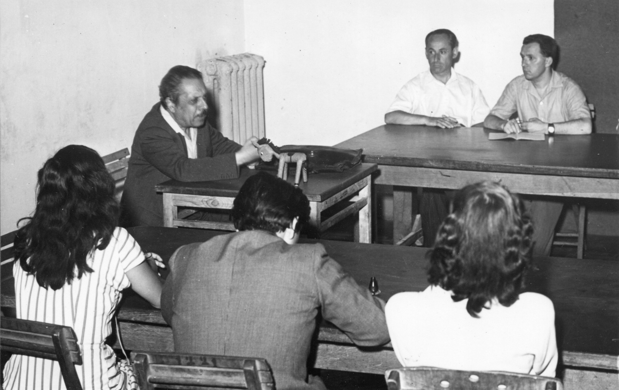 "Moniteurkurs in Mailand unterstützt von Schweizer Europahilfe und SAH 1949"