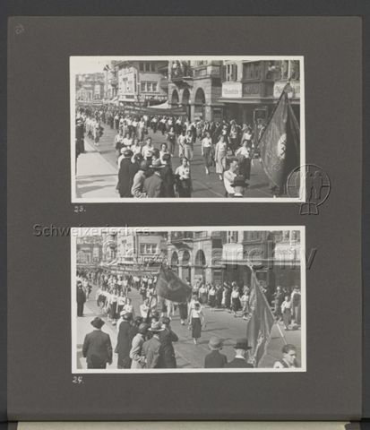 Fotoalbum "1. Mai 1934, Zürich