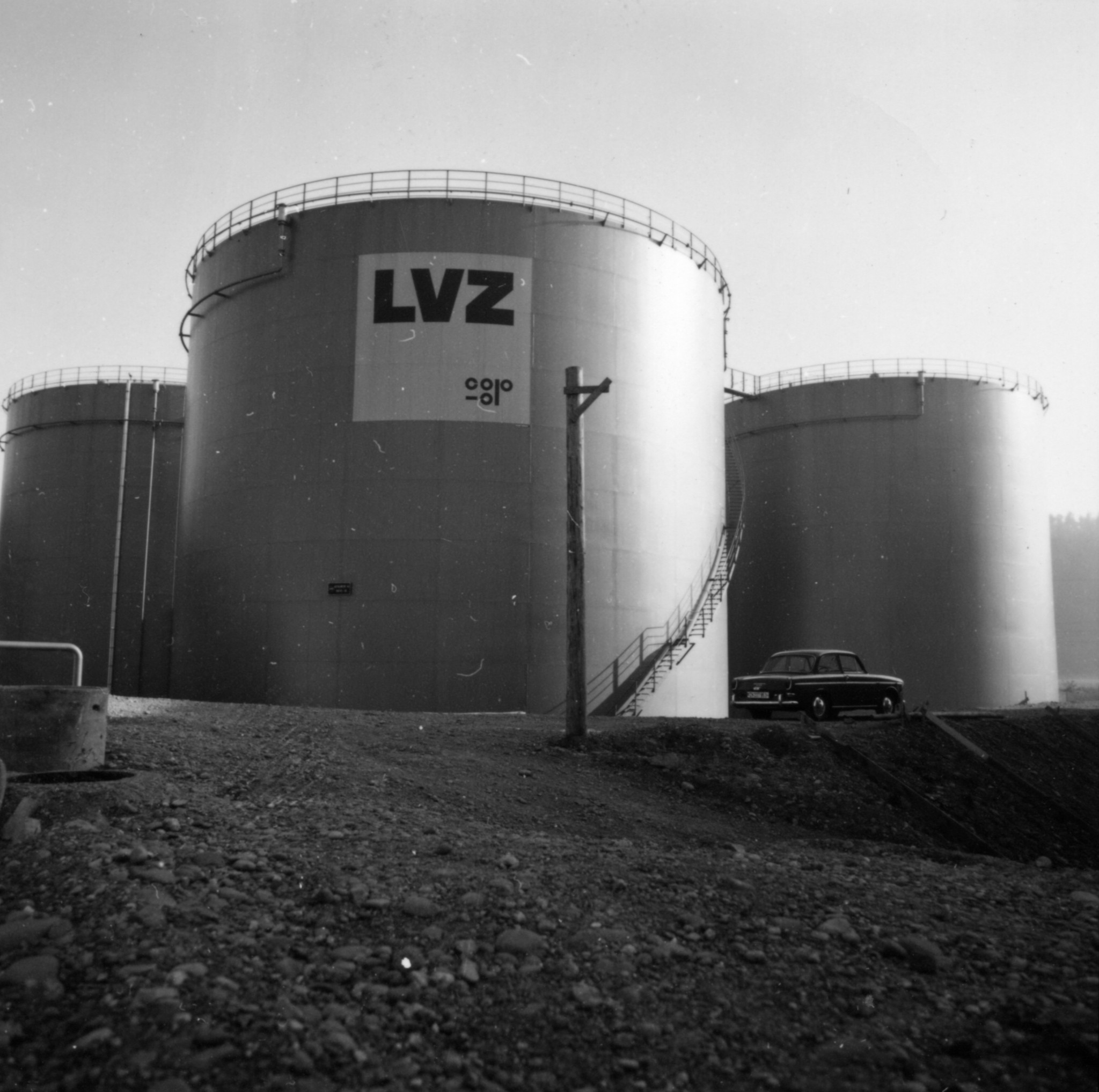 Tankanlage Niederhasli des Lebensmittelvereins Zürich 1969