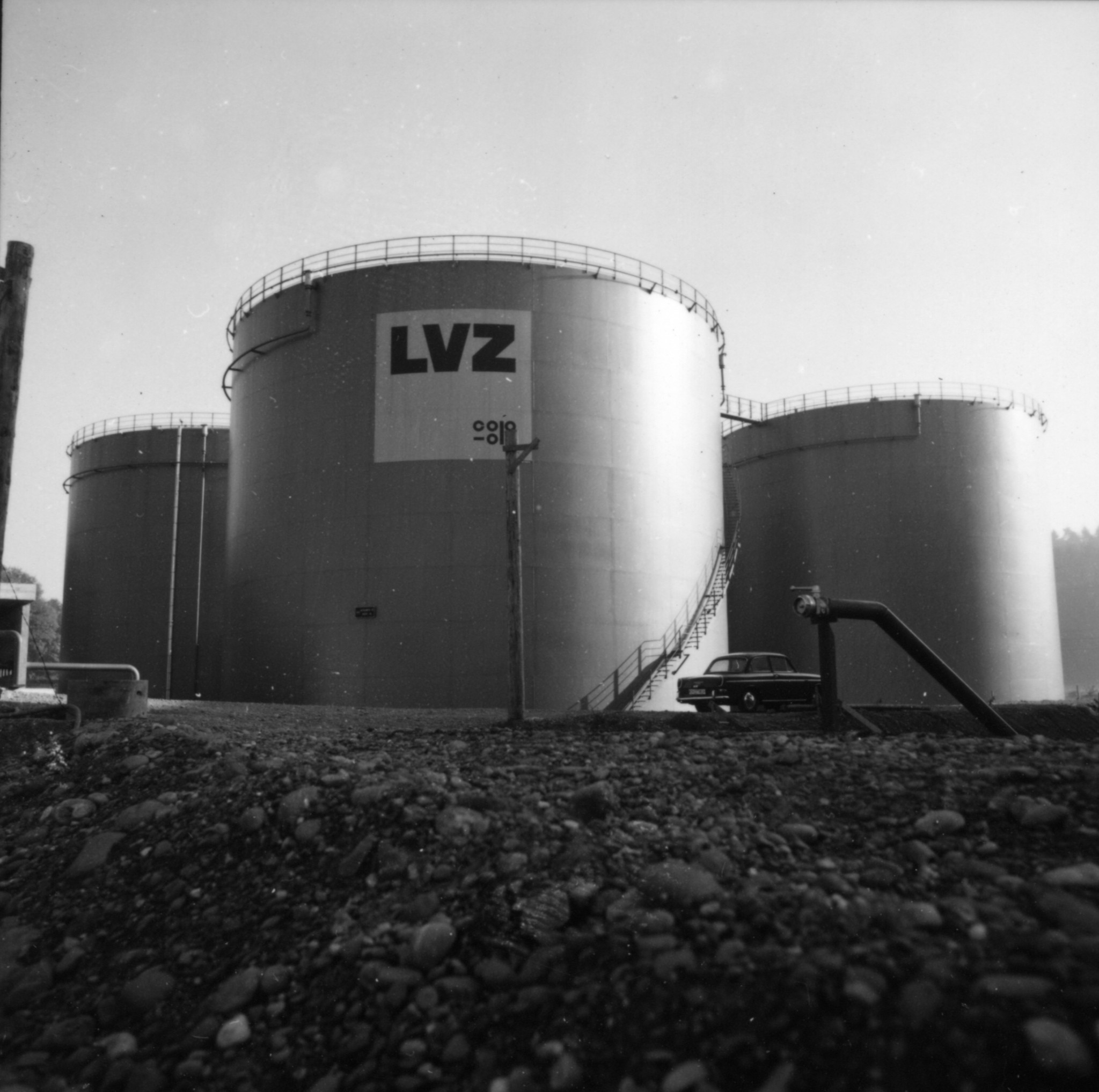 Tankanlage Niederhasli des Lebensmittelvereins Zürich 1969