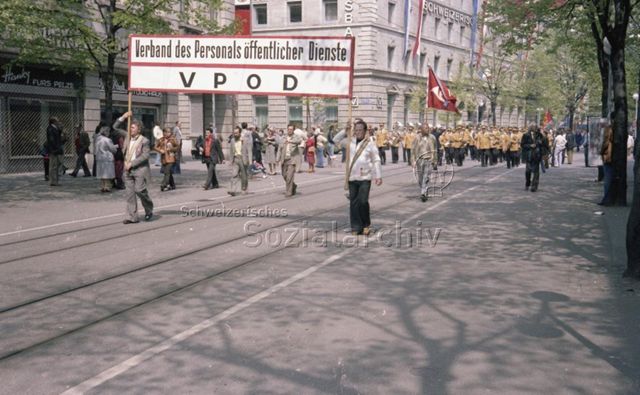 1. Mai 1980 in Zürich