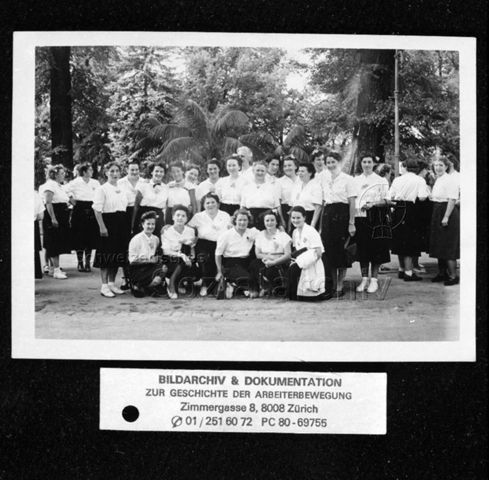 SATUS-Frauenriege Kreis 11/12, Zürich, um 1949