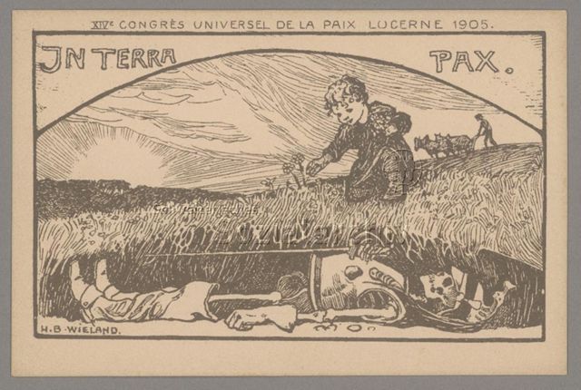 XIVe Congrès Universel de la Paix Lucerne 1905