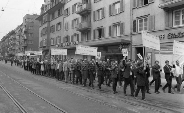 1. Mai in Zürich, 1967