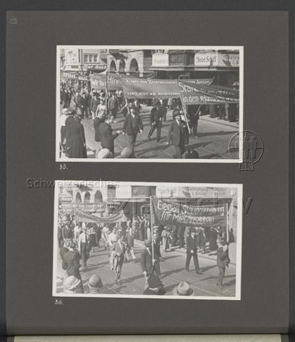 Fotoalbum "1. Mai 1934, Zürich