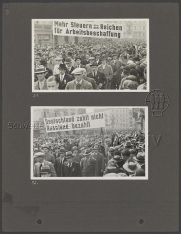 Fotoalbum "1. Mai 1936, Zürich