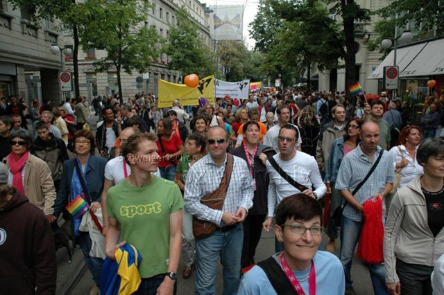 Christopher-Street-Day (CSD) 2005: "Go for YES" (04.06.2005, Zürich)