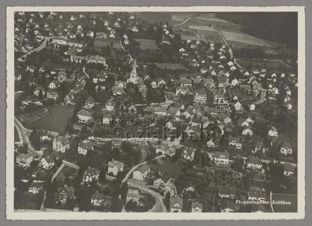 Flugaufnahme Zollikon