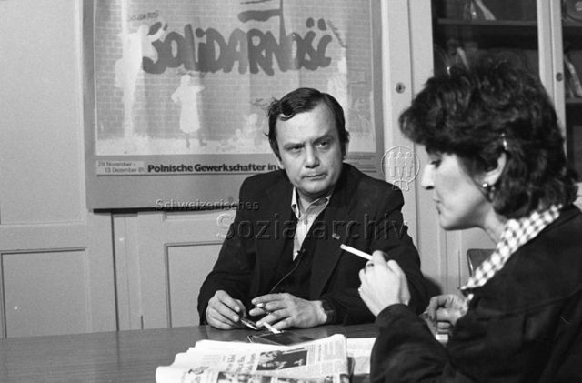 Konferenz der Exil-Solidarność in Zürich, Dezember 1981