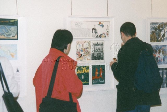 "Ausstellung 60 Jahre Atlantis-Kinderbücher, Vernissage in Zürich zur Eröffnung der Wanderausstellung"; 29.04.1997