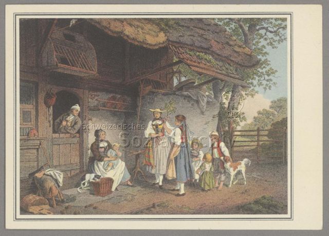 Postkartenserie Pro Juventute