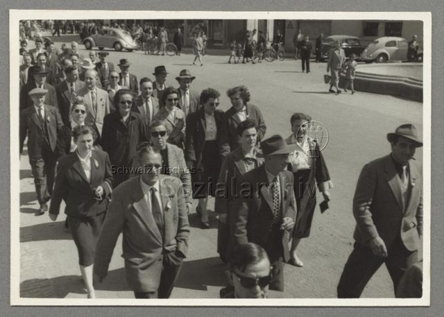 1. Mai, Umzug, Kanton Glarus, um 1958