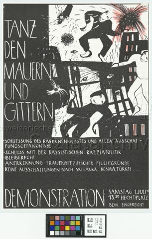 Tanz den Mauern und Gittern