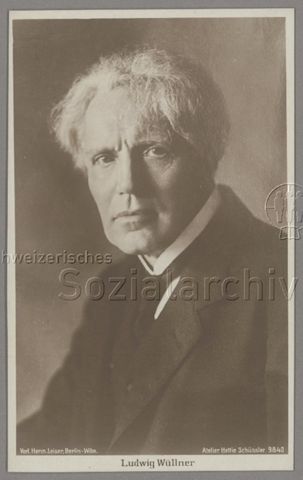Ludwig Wüllner, um 1910
