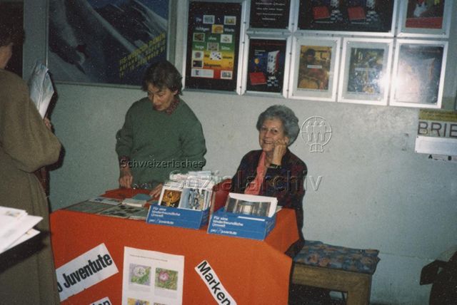 Briefmarken- und Kartenverkauf; 1993
