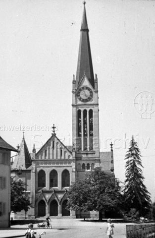 Reformierte Kirche, Wetzikon, um 1910