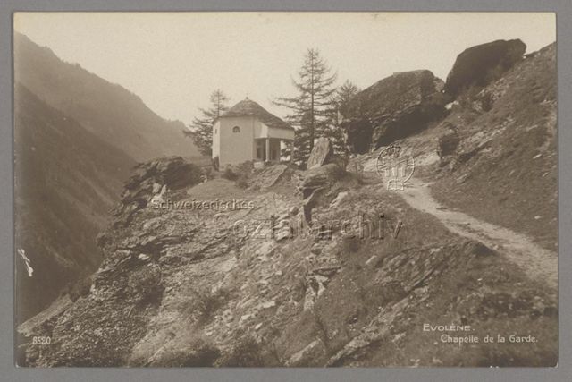 Evolène. Chapelle de la Garde
