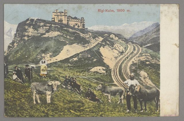Rigi-Kulm, 1800 m