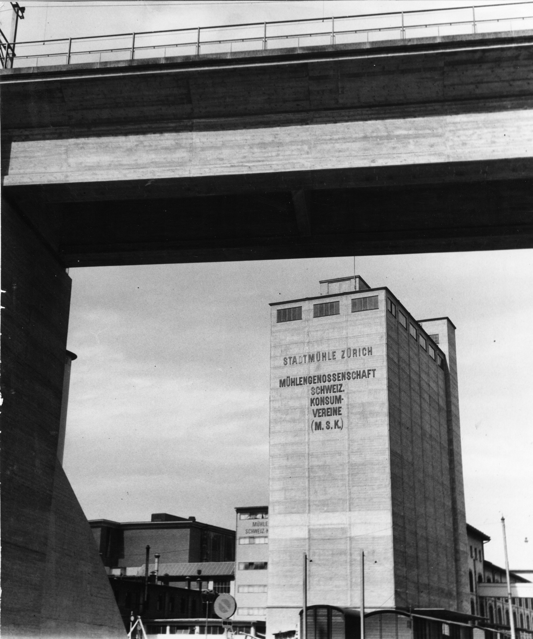 Stadtmühle Zürich, um 1960