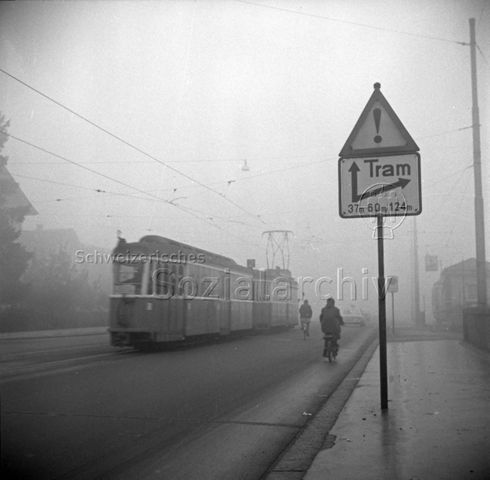 Tram Nummer 2, Zürich, um 1960
