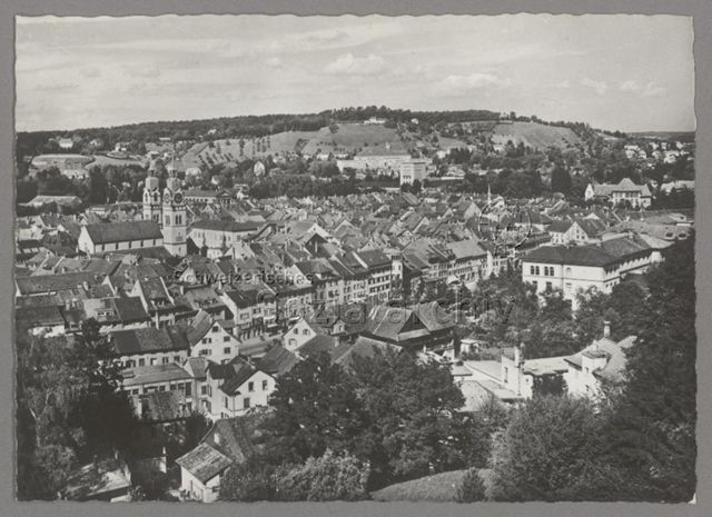 Winterthur vom Heiligberg gesehen