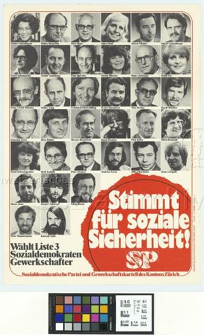 Stimmt für soziale Sicherheit! SP