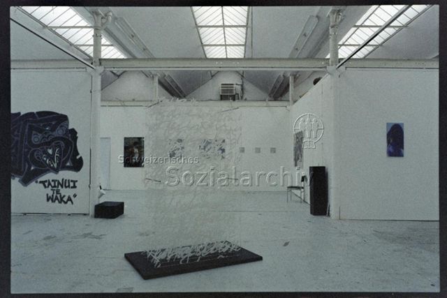 Ausstellung "Aspects of Graffiti", Rote Fabrik / Shedhalle
