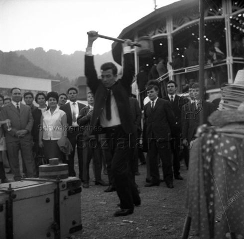 Jahrmarkt, Hau den Lukas, um 1960