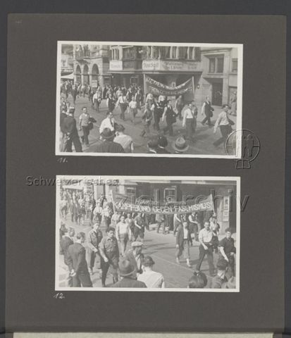 Fotoalbum "1. Mai 1934, Zürich