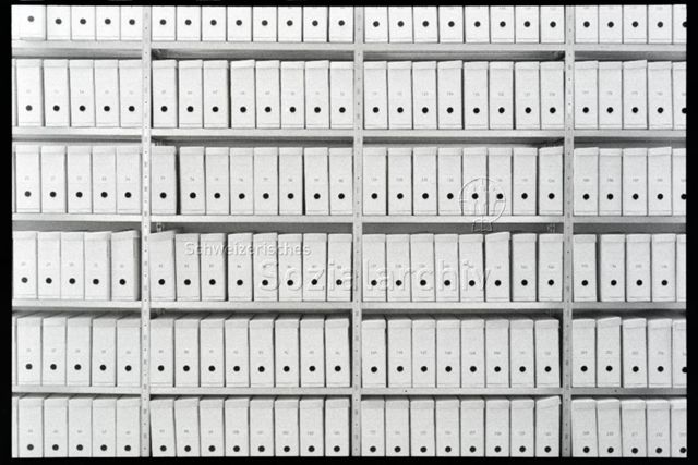 Ausstellungsansicht, Archiv