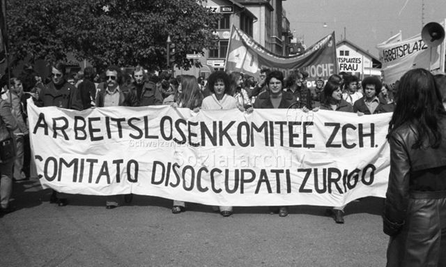1. Mai 1976 in Zürich