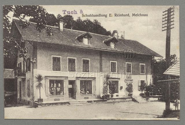 Tuch- & Schuhhandlung E. Reinhard, Melchnau