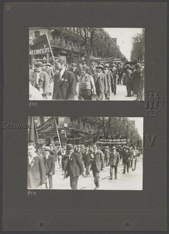 Fotoalbum "1. Mai 1932, Zürich