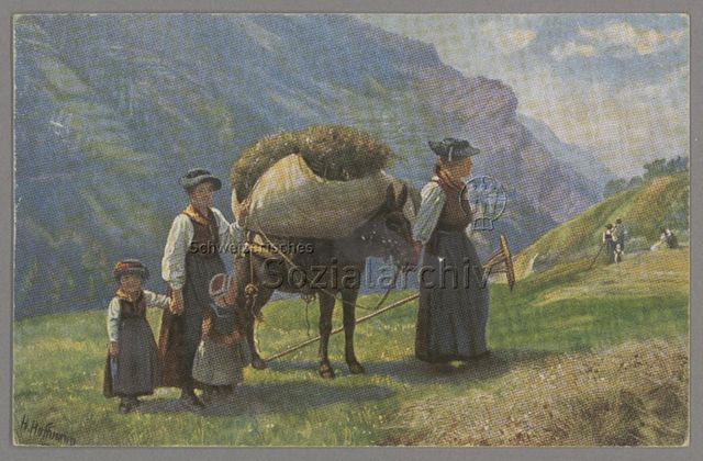 Paysans et Paysannes du Valais