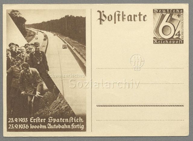 23.09.1933 Erster Spatenstich