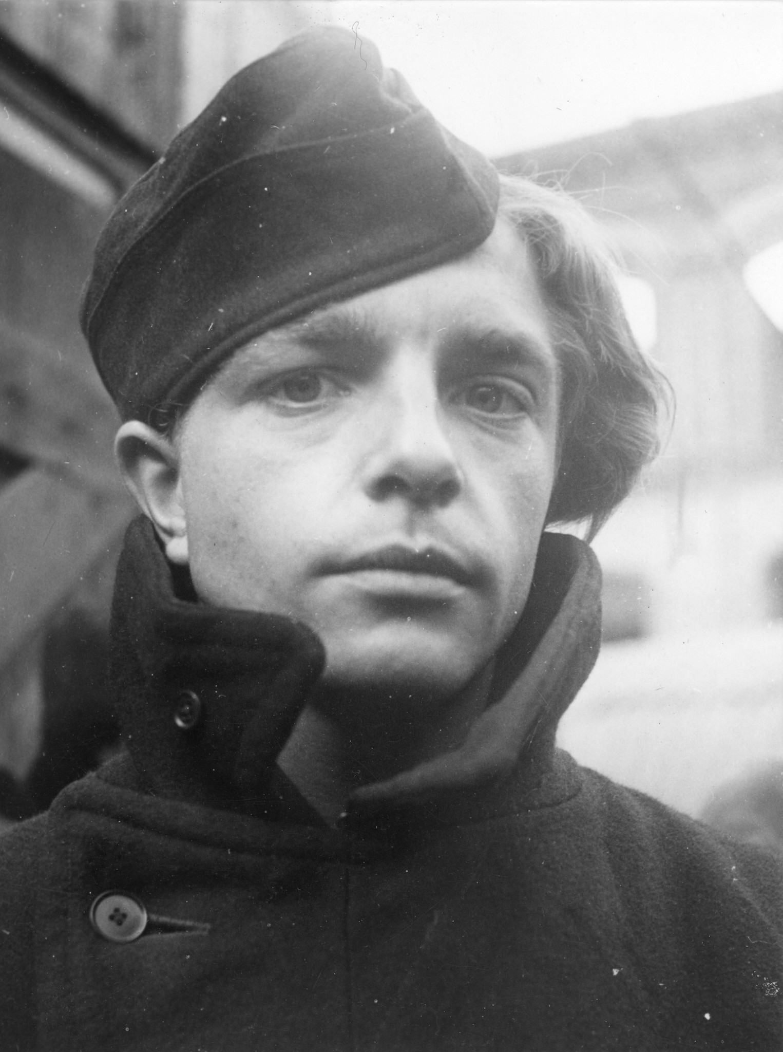 "Basel, 1945. Russische Fremdarbeiter."; Portrait