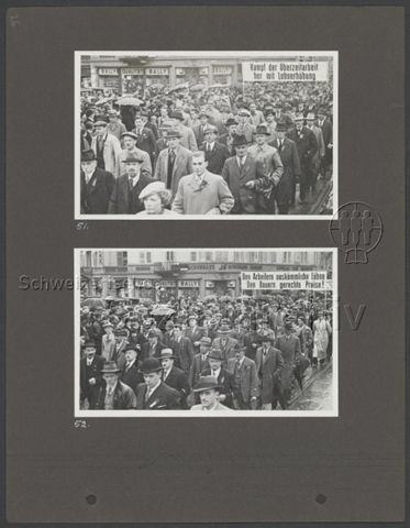Fotoalbum "1. Mai 1938, Zürich