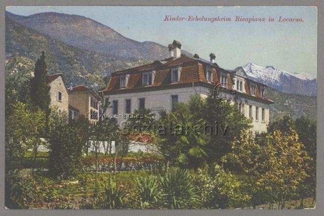Kindererholungsheim Rivapiana in Locarno