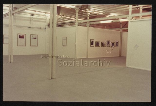 Ausstellungsansicht, Hirsch Perlman (links), Laurent Schmid (rechts)