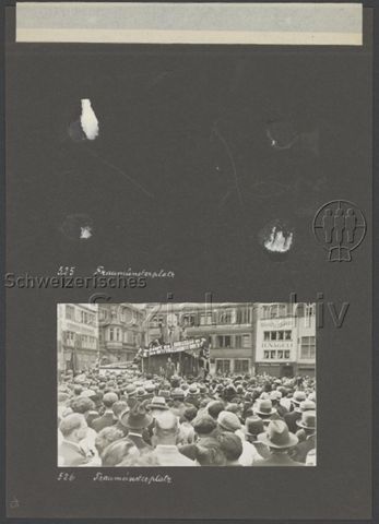 Fotoalbum "1. Mai 1932, Zürich