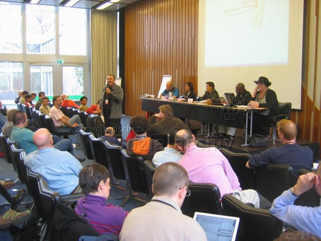 23. ILGA (International Lesbian, Gay, Bisexual, Trans and Intersex Association) World Conference – Geneva (27.03.–03.04.2006, Genf) – Konferenz, Redner, Podium