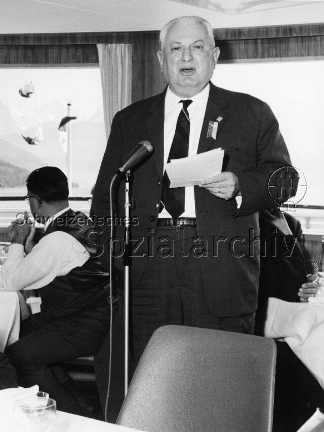 125 Jahre Holzarbeiter Zürich SBHV: Ausflug und Festessen (1. Juni 1964) - Rede