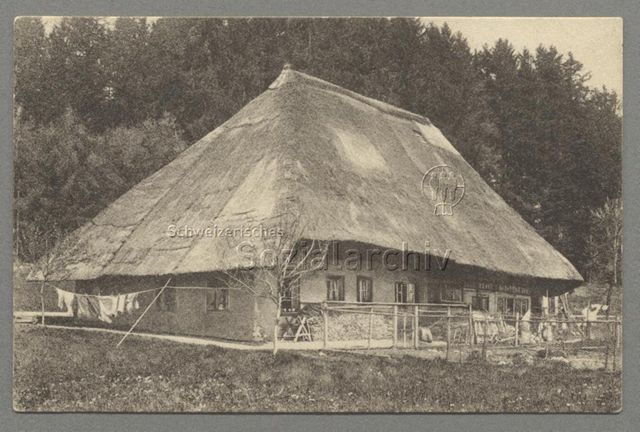 Schweizerische Heimarbeitausstellung, Wohnhaus einer Heimarbeiterfamilie in Oberentfelden