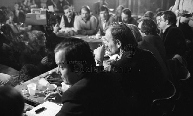 Konferenz der Exil-Solidarność in Zürich, Dezember 1981