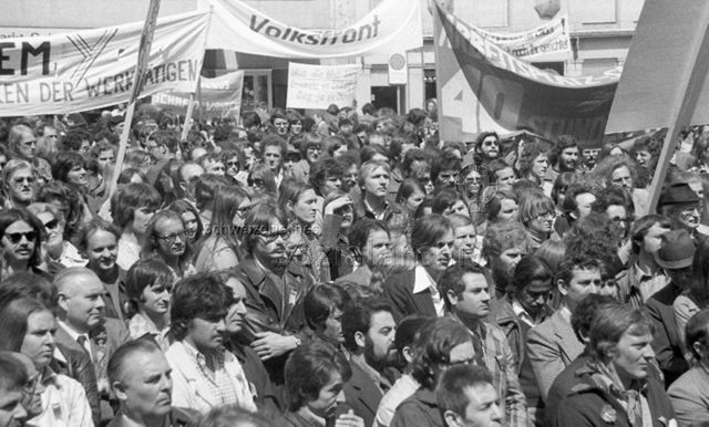 1. Mai 1976 in Zürich