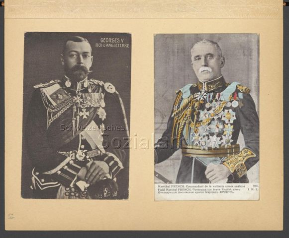 Fotoalbum "Grenzbesetzung 1914-1918