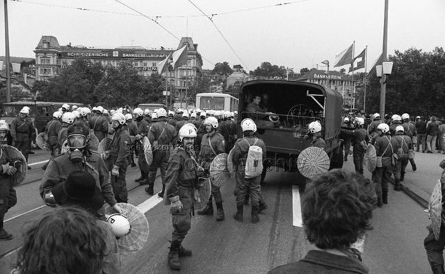 Jugenddemonstration Ende Juni 1980, [Zürich]